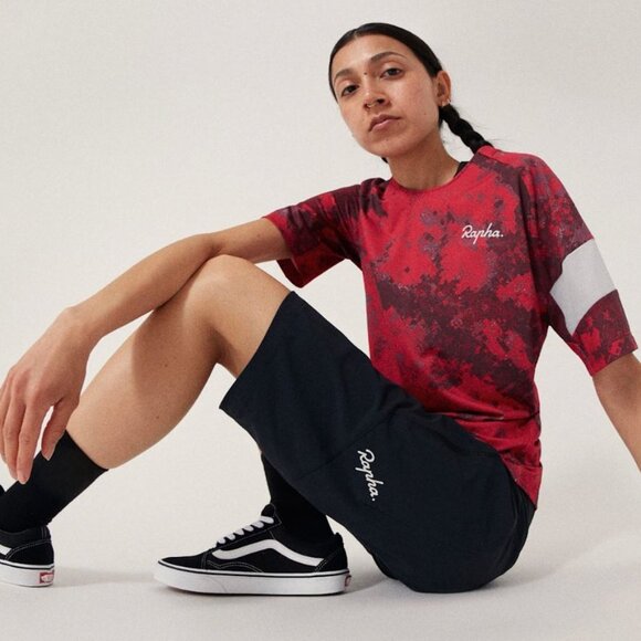 Rapha LTD ed digital woodland MTB technical short sleeve shirt pixel Small - Picture 4 of 5